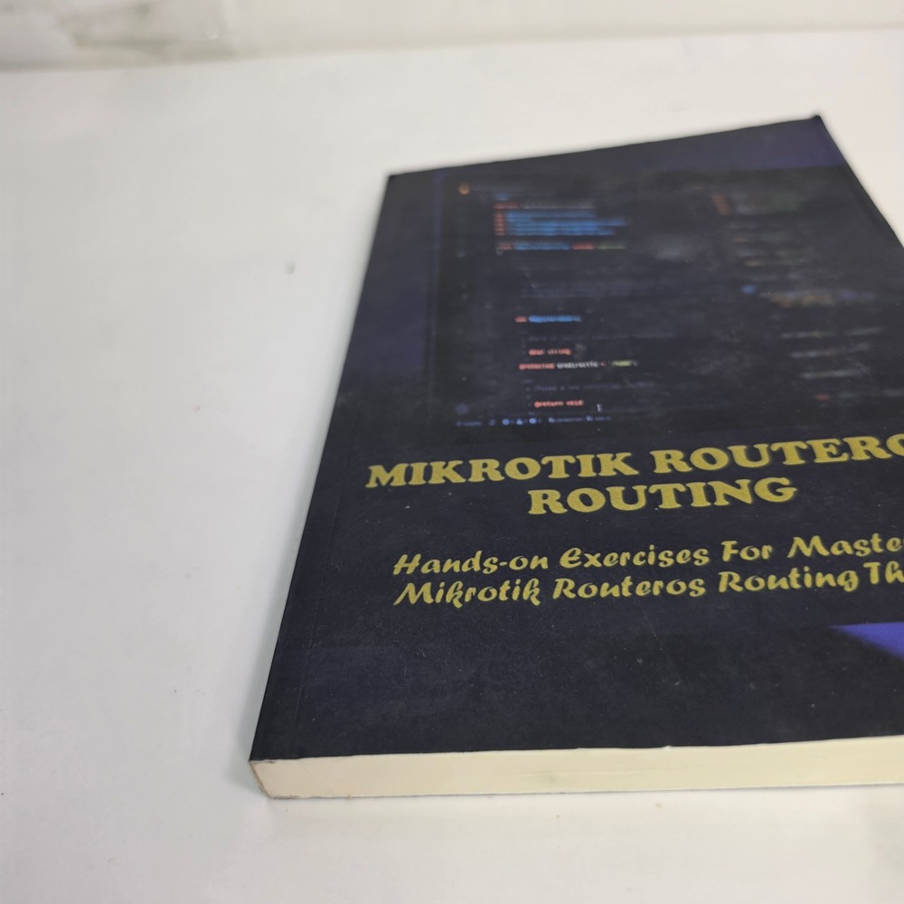 Theory Laboratories Exercises for Mikrotik RouterOS Routing Book Vittore Zen - Picture 4 of 5